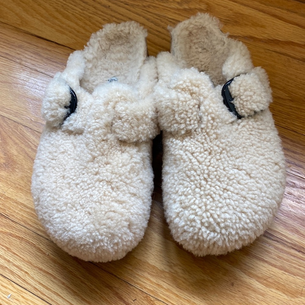 Birkenstock Papilla Boston Big Buckle Platform
Shearling.